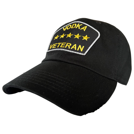 “Vodka Veteran” Dad Hat (Black)