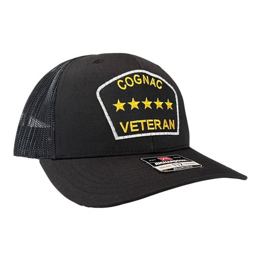 “Cognac Veteran” Trucker Hat (Richardson 112)