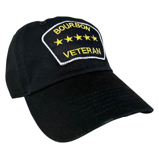 “Bourbon Veteran” Dad Hat (Black)