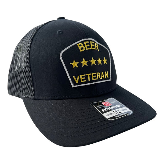 “Beer Veteran” Trucker Hat (Richardson 112)