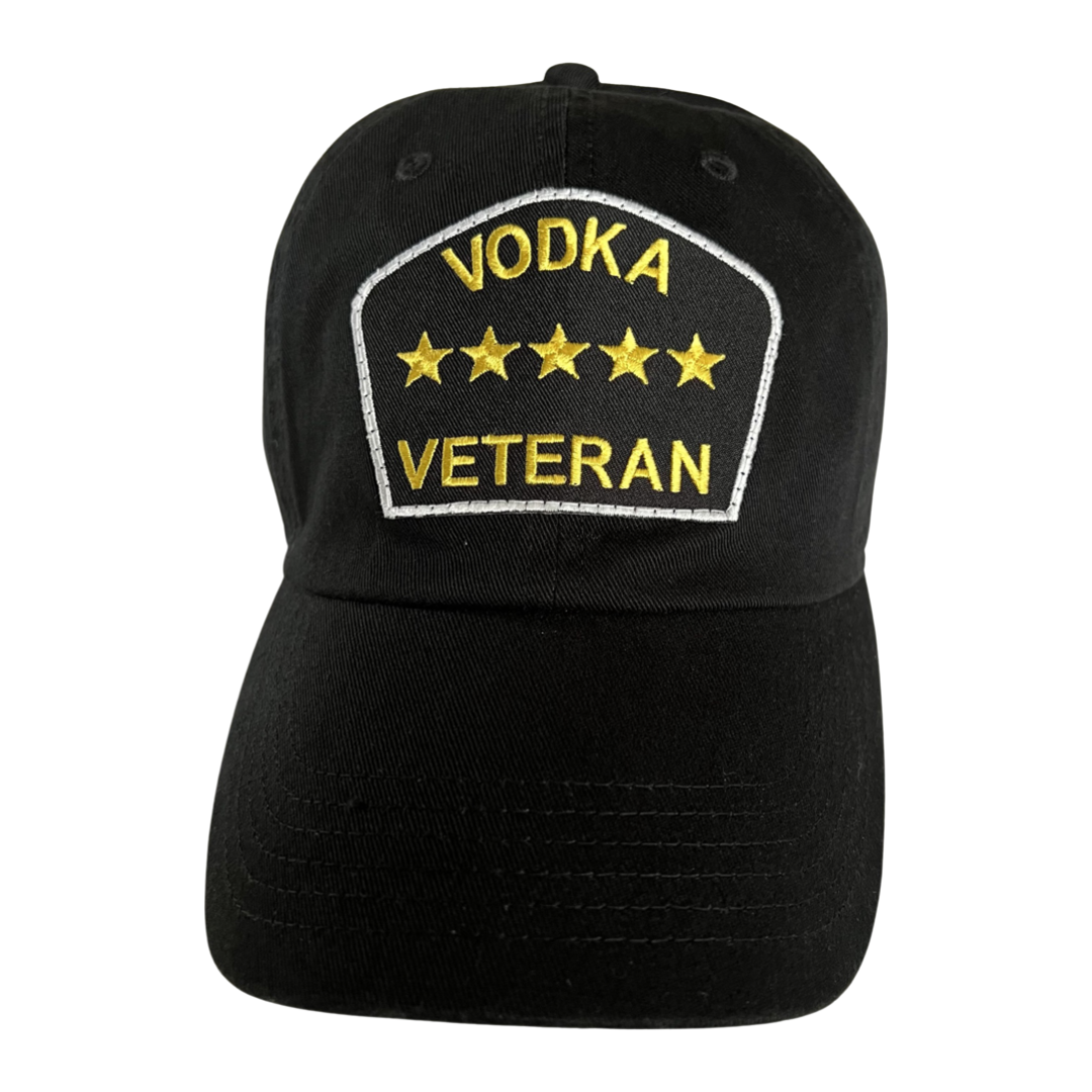 “Vodka Veteran” Dad Hat (Black)