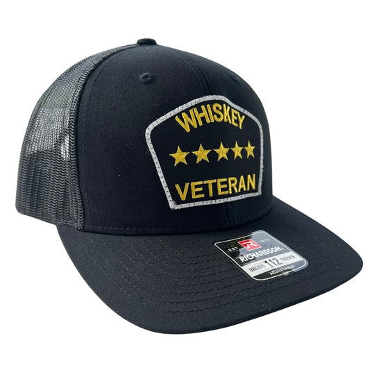 “Whiskey Veteran” Trucker Hat (Richardson 112)