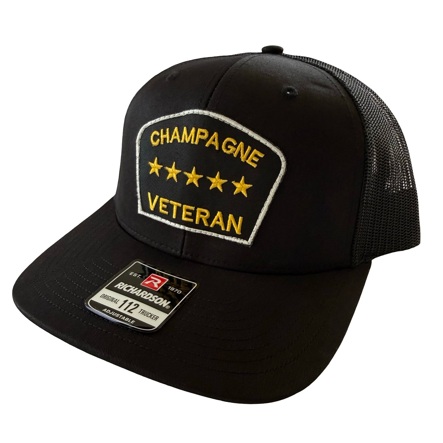 “Champagne Veteran” Trucker Hat (Richardson 112)