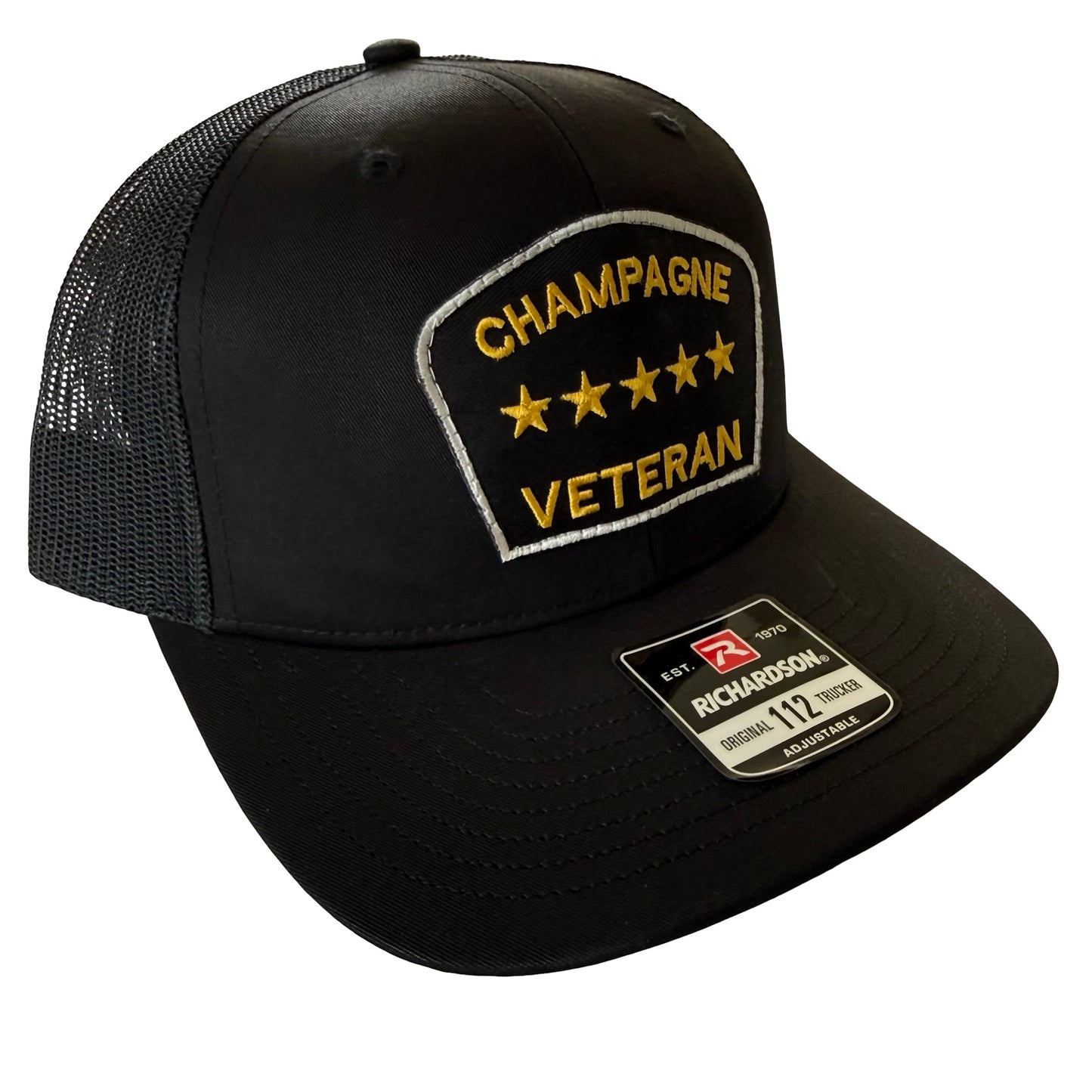 “Champagne Veteran” Trucker Hat (Richardson 112)
