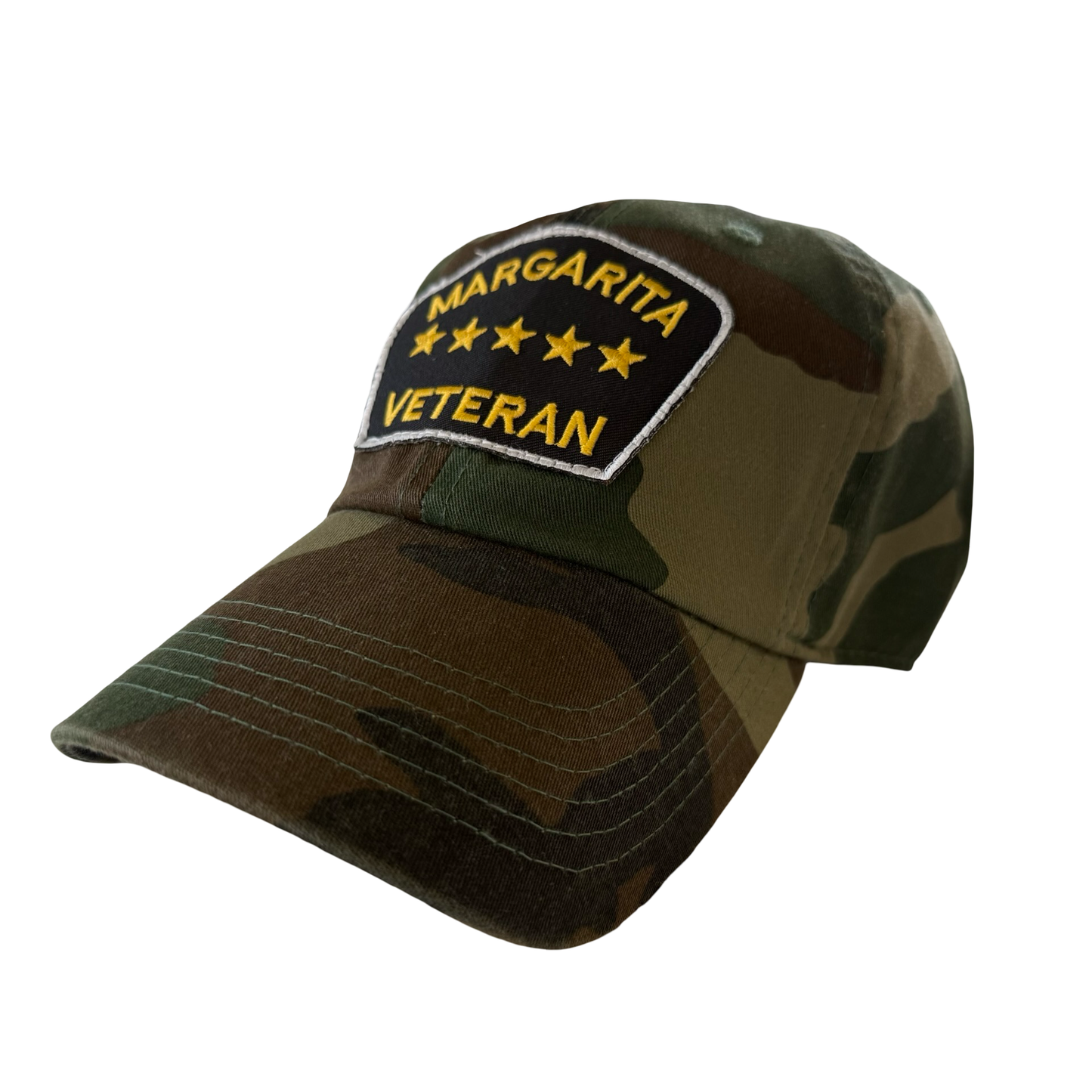 “Margarita Veteran” Dad Hat (Jungle Camo)