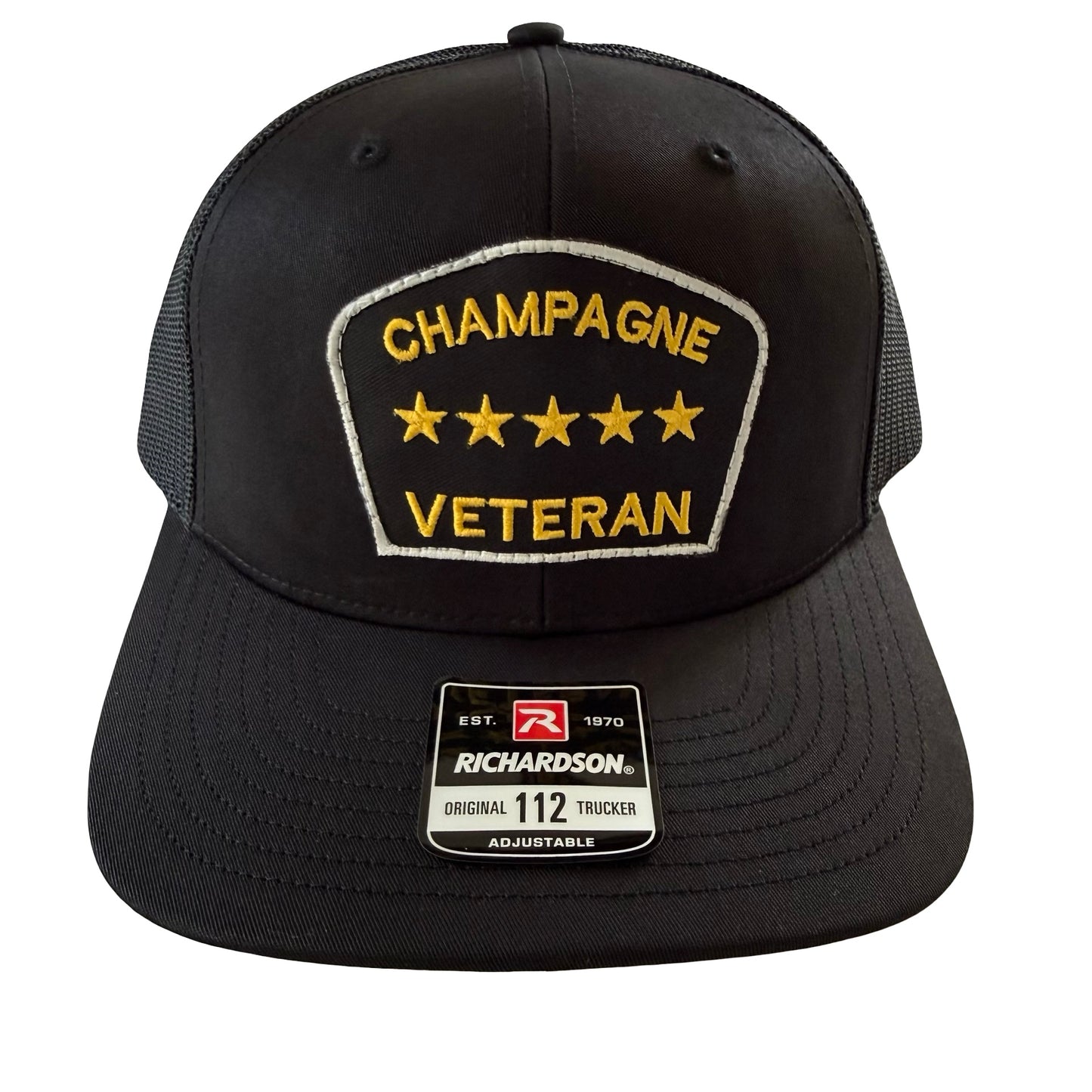 “Champagne Veteran” Trucker Hat (Richardson 112)