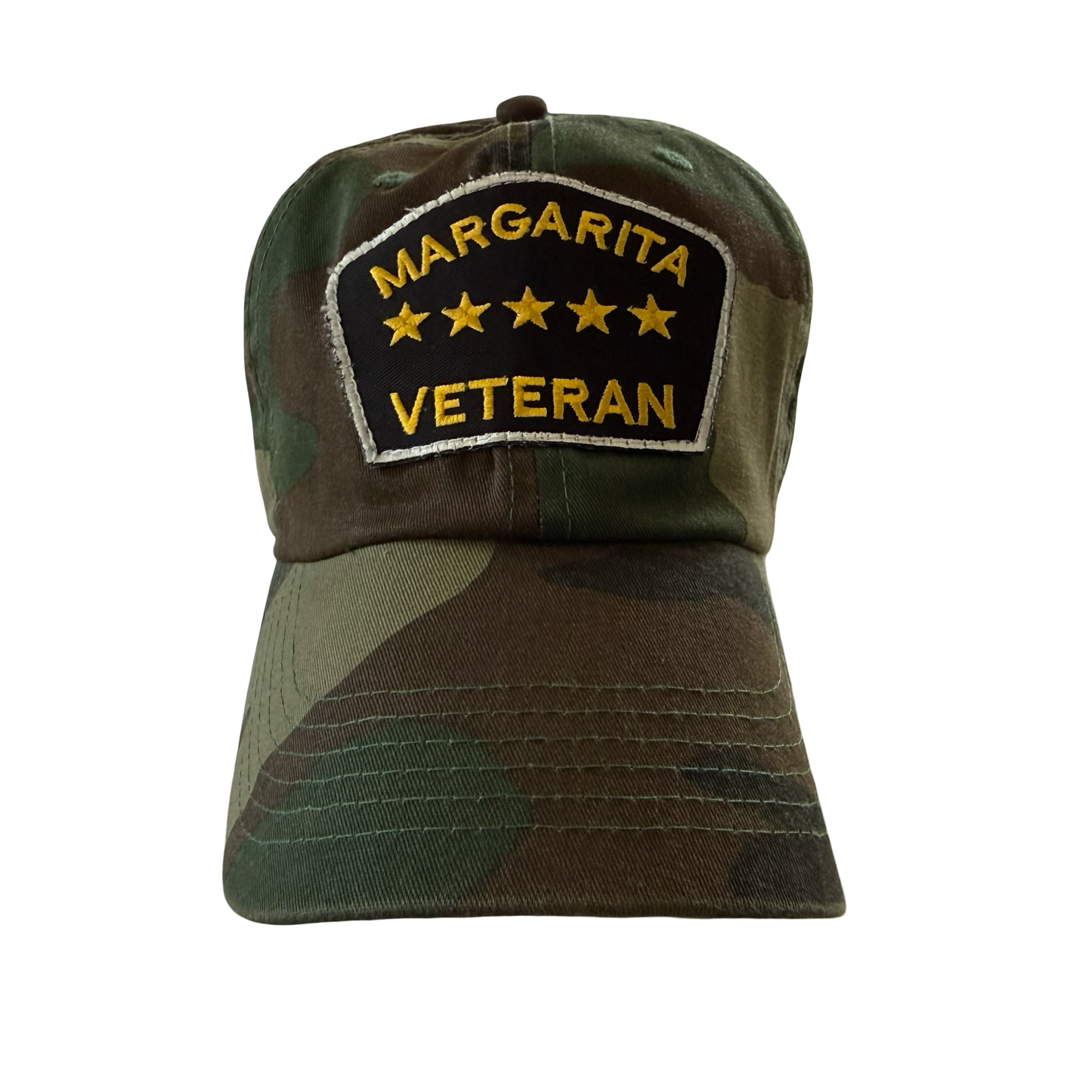 “Margarita Veteran” Dad Hat (Jungle Camo)