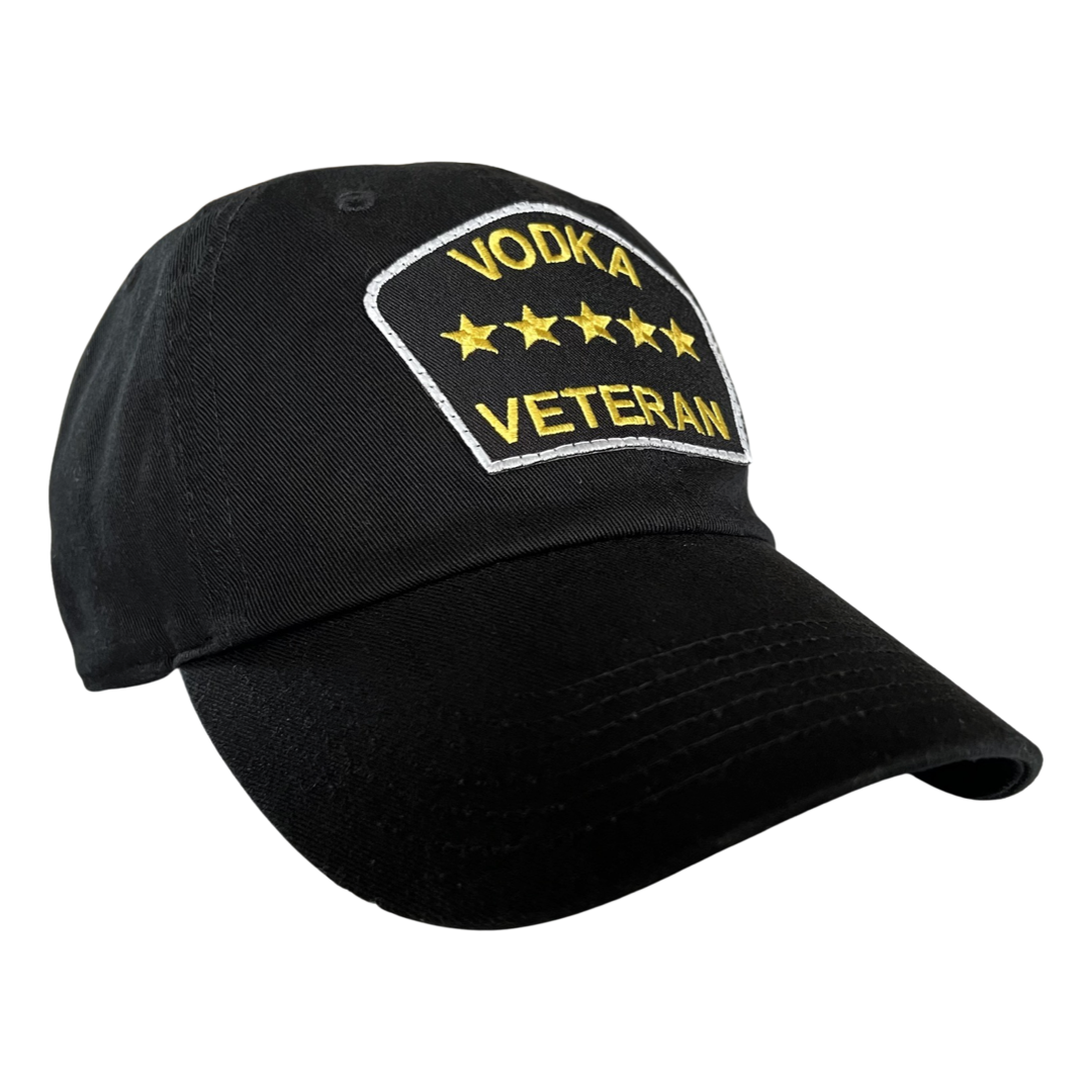 “Vodka Veteran” Dad Hat (Black)