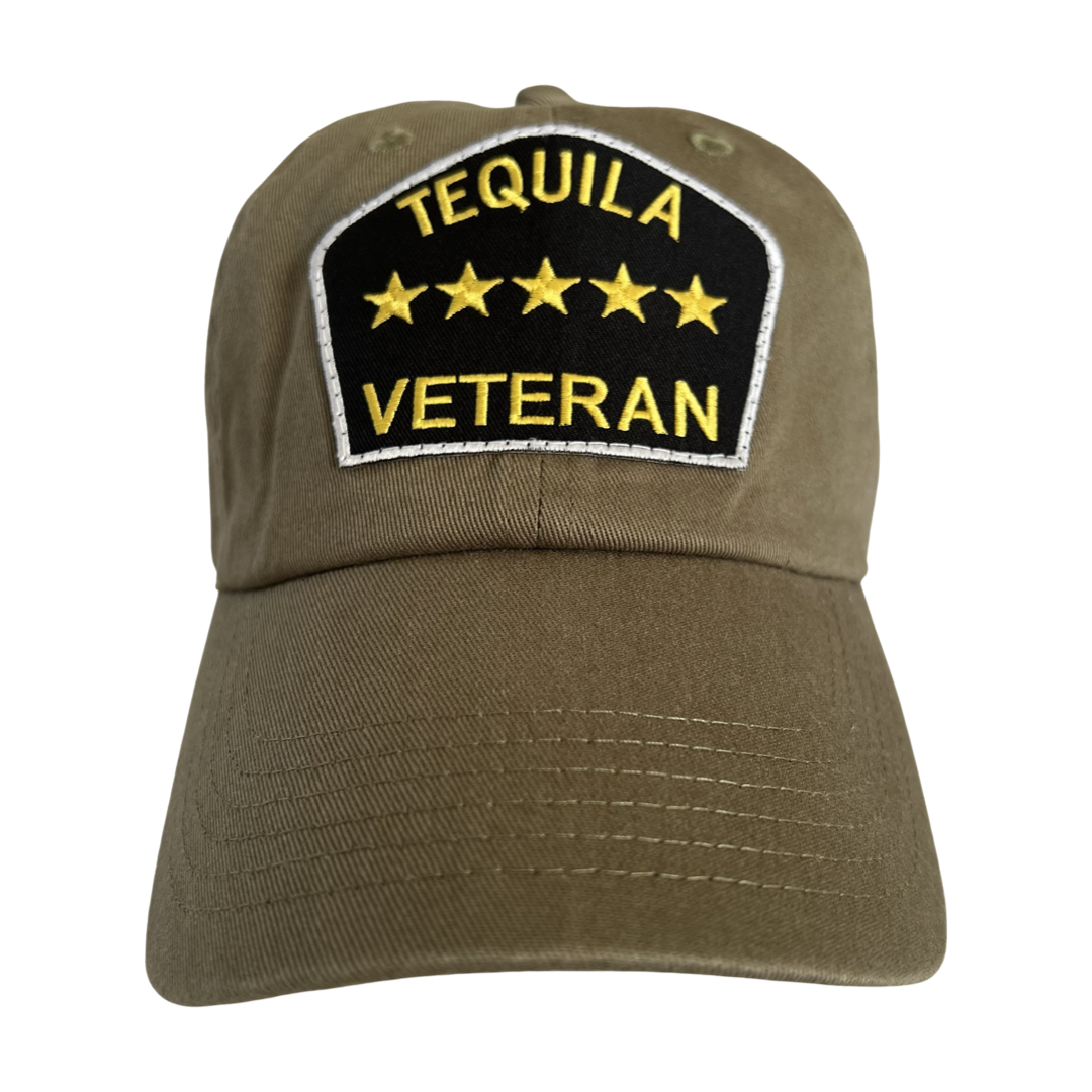 “Tequila Veteran” Dad Hat (Olive Green)