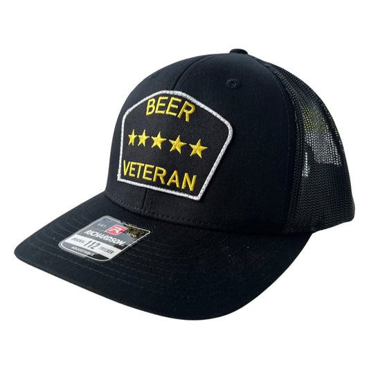 “Beer Veteran” Trucker Hat (Richardson 112)