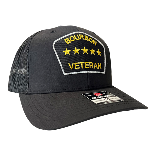 “Bourbon Veteran” Trucker Hat (Richardson 112)