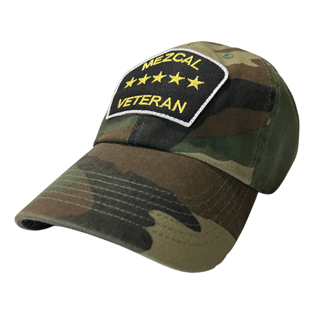 “Mezcal Veteran” Dad Hat (Jungle Camo)