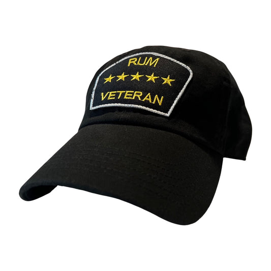 “Rum Veteran” Dad Hat (Black)